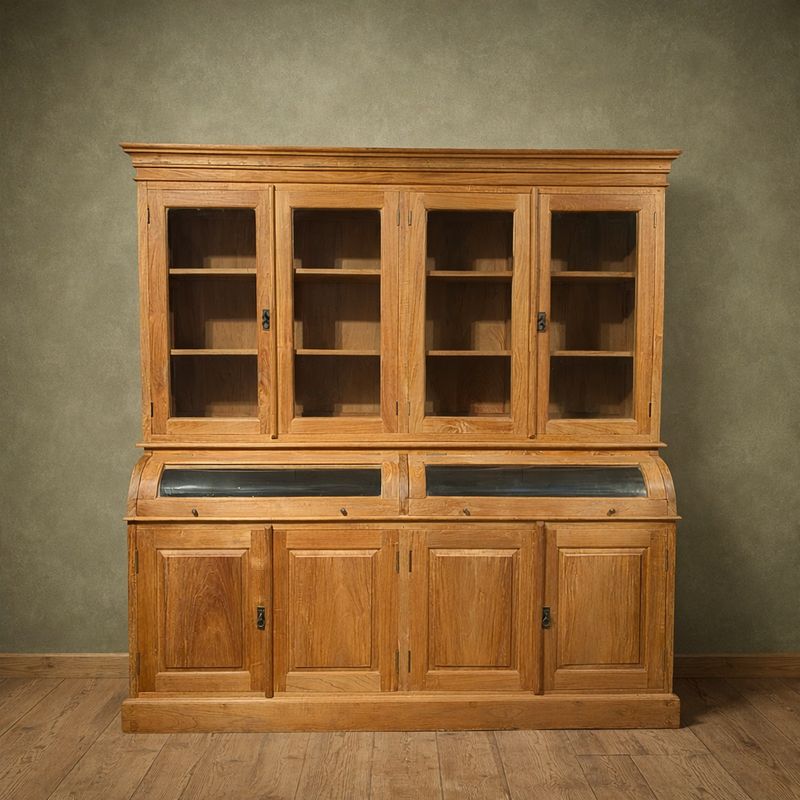 Grutterskast teak massief buffetkast - Bastiaankast 202 cm