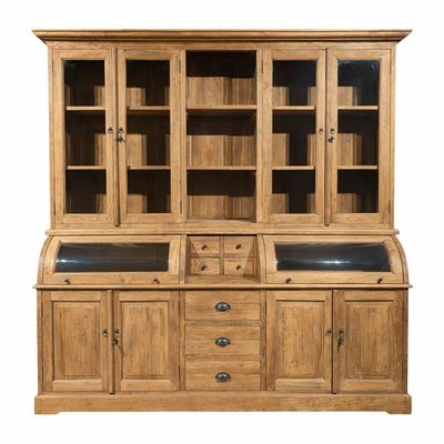Teak grocer's cabinet Bastion cabinet solid teak buffet