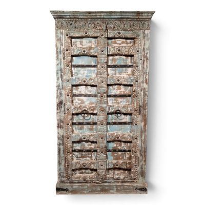 Houten Kast India – Ibiza Bohemian Kast met 2 Deuren