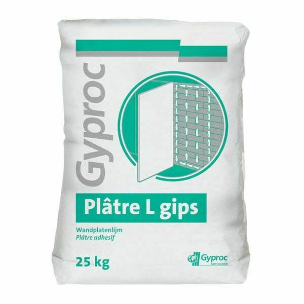 Gyproc L Gips Kleefgips Poeder 25kg