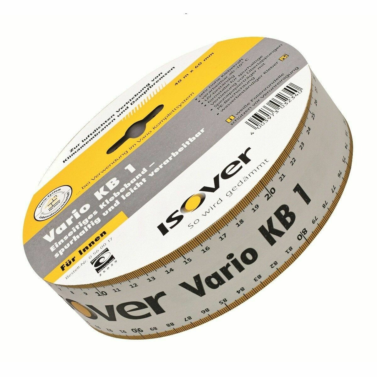 Isover Vario® KB1 kleefband eenzijdig 40m x 6cm (per 5 stuks)