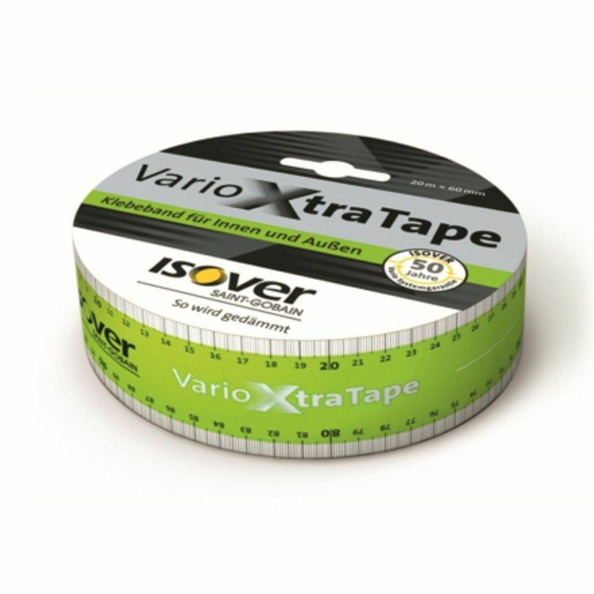 Isover Vario® XtraTape eenzijdige kleefband 20m x 6cm (per 10 stuks)