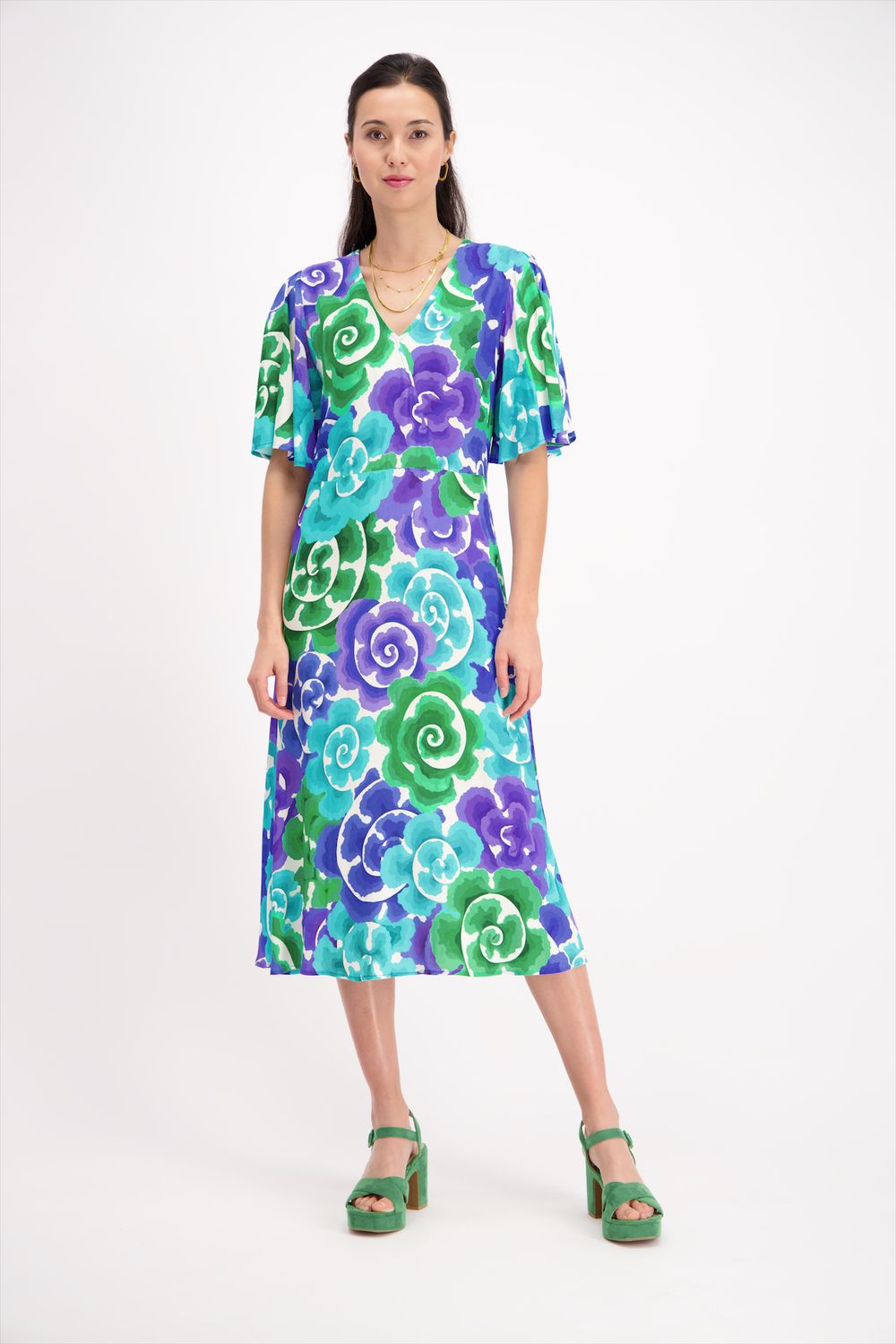 Midi jurk Signe Nature