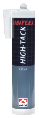 Ubiflex High tack 250ml zwart (silicone)