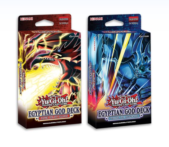 Egyptian God Deck: Slifer the Sky Dragon &amp; Egyptian God Deck: Obelisk the Tormentor