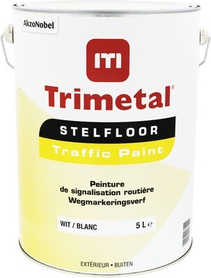 Trimetal Stelfloor Traffic Paint - BLANC