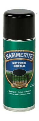 Hammerite Metaallak Mat Spray - ZWART Hammerite Metaallak Mat Spray - ZWART
