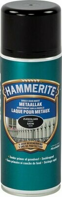 Hammerite Metaallak Zijdeglans Spray - ZWART