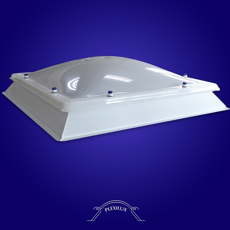 PLEXILUX PUITS DE LUMIÈRE DOUBLE PAROI SPHÉRIQUE JOUR TAILLE 50 x 50 cm