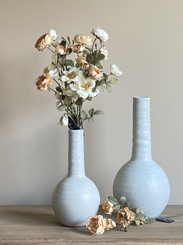 Kunstbloem wit  58 cm