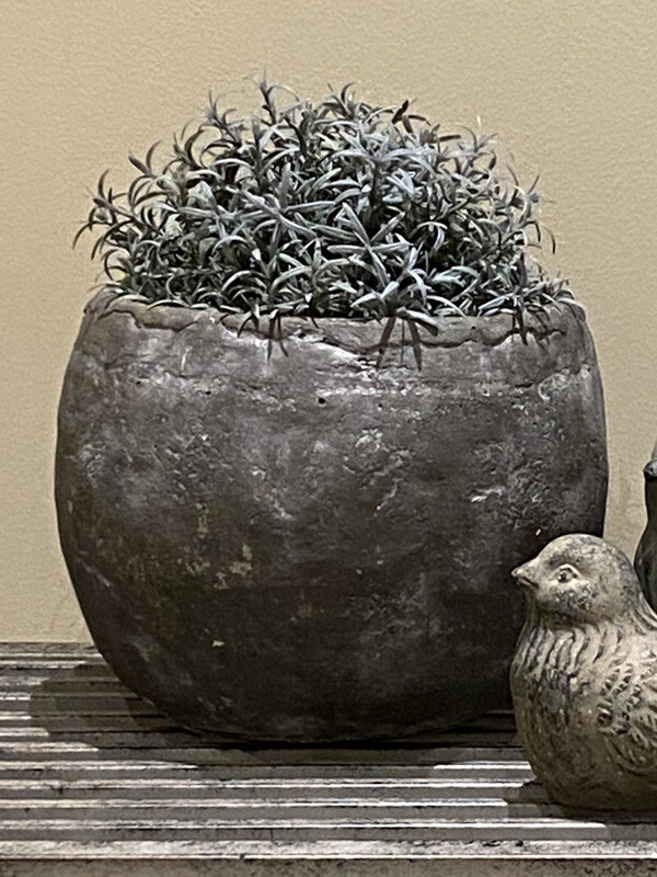 Bloempot steen 
20x20x16cm