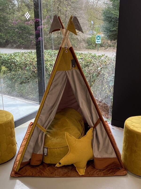 Tent velours 140x112cm
