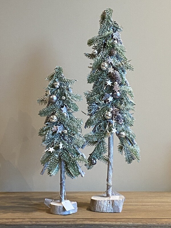 Kerstboom lichtjes  18x8.5x50cm  20x12x70cm