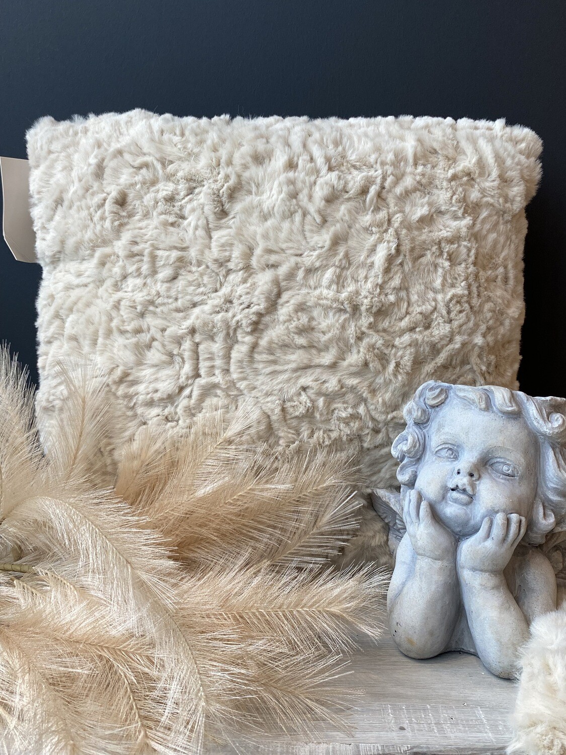 Kussen beige 50x50cm
