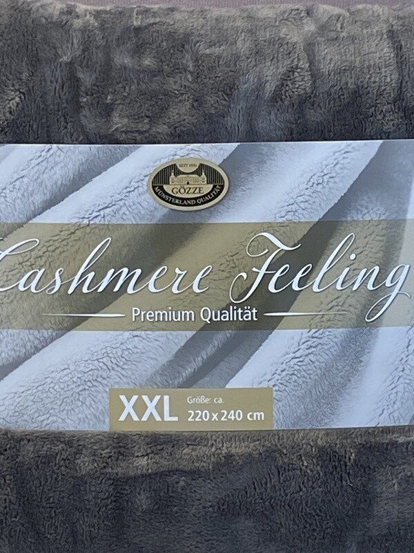 Cashmire feeling antracit 220x240
