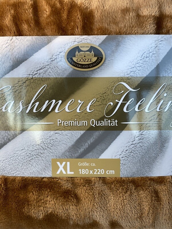 Cashmere feeling sand 180x220