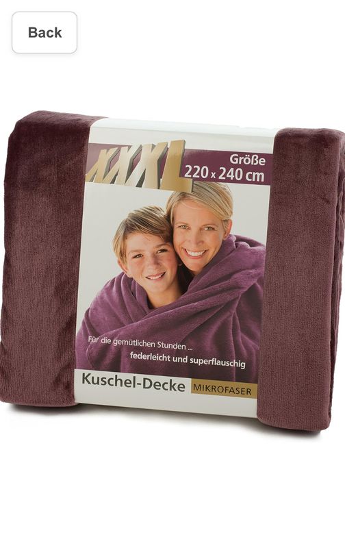 Dekentje Old Pink 220x240