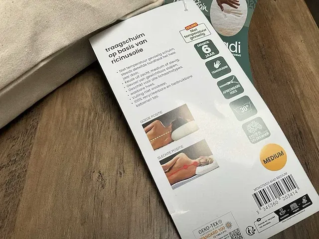 Biotex drukverlagend kussen med 40x60