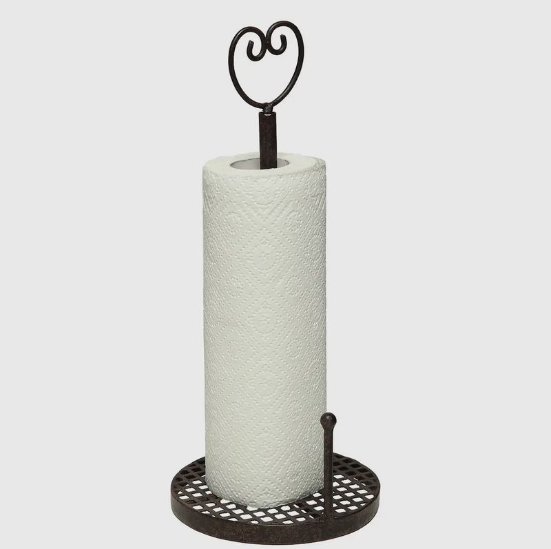 Keukenrolhouder bruin 39cm