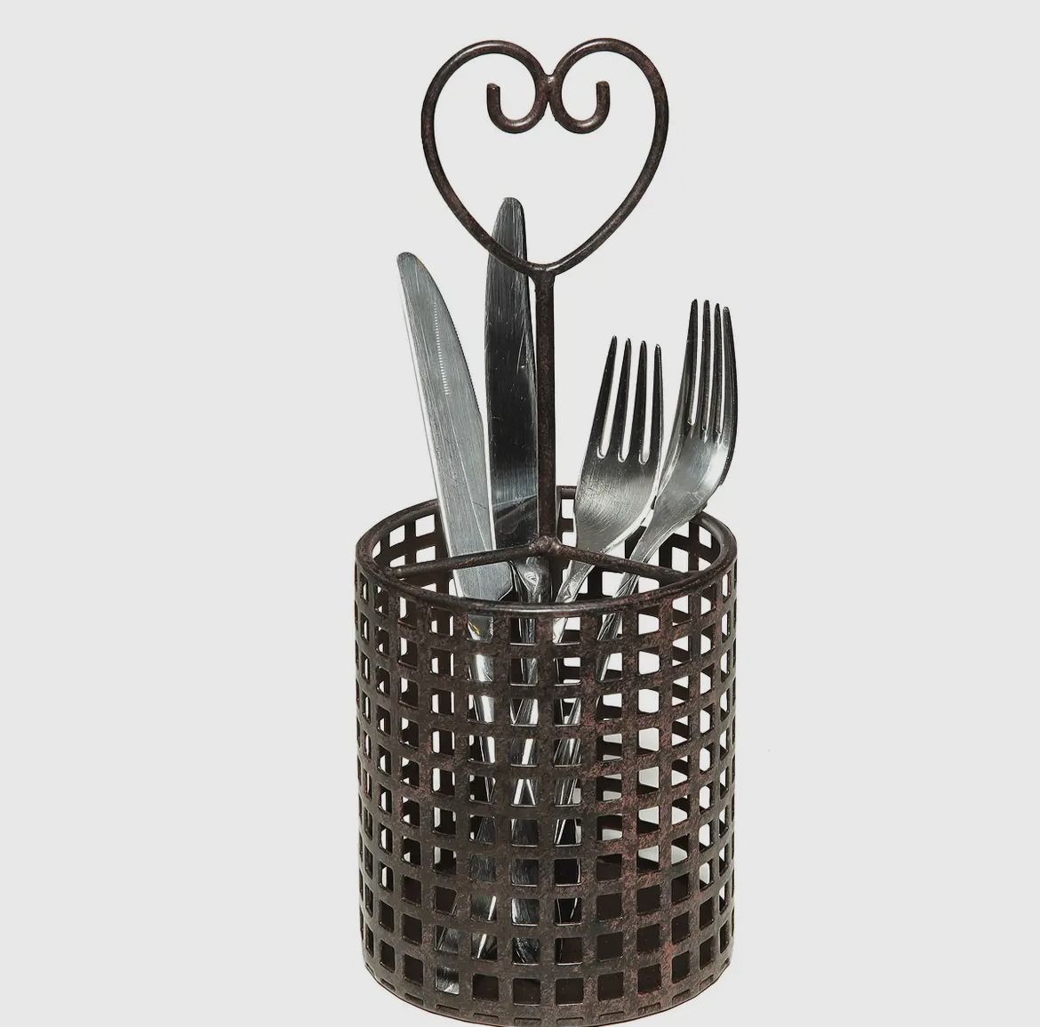 Bestekhouder bruin 26cm