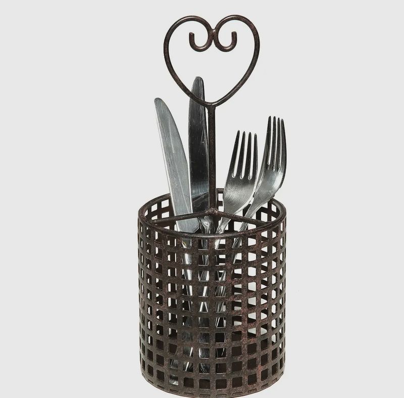 Bestekhouder bruin 26cm