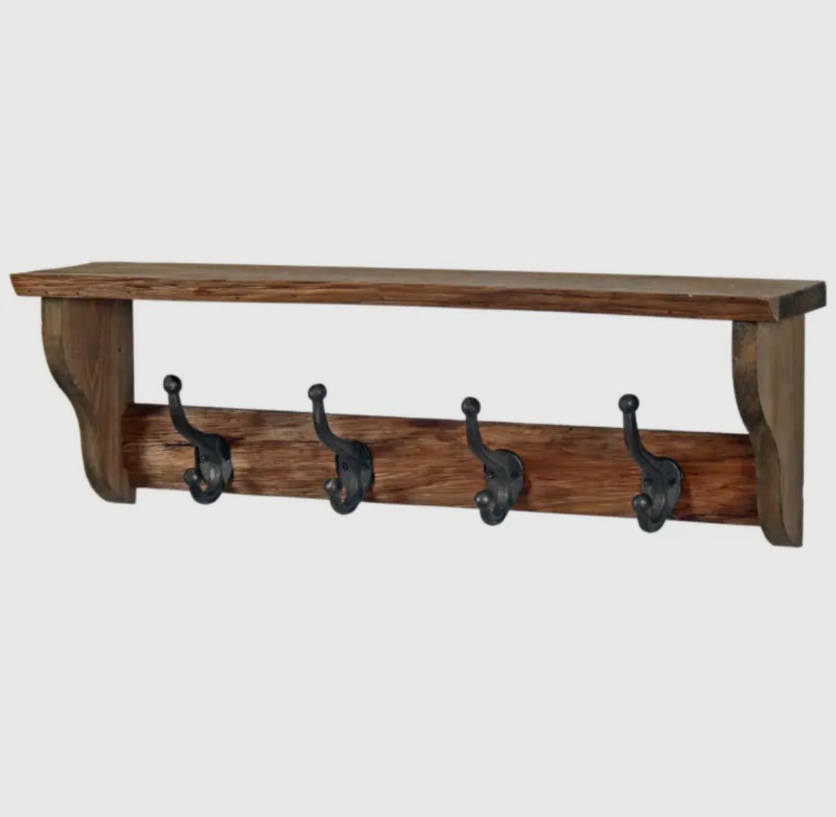 Kapstok Hout 63x12,5x14