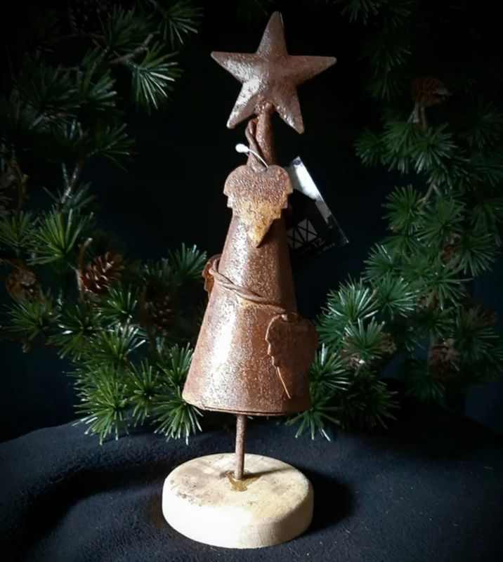 Roestboom met ster klein