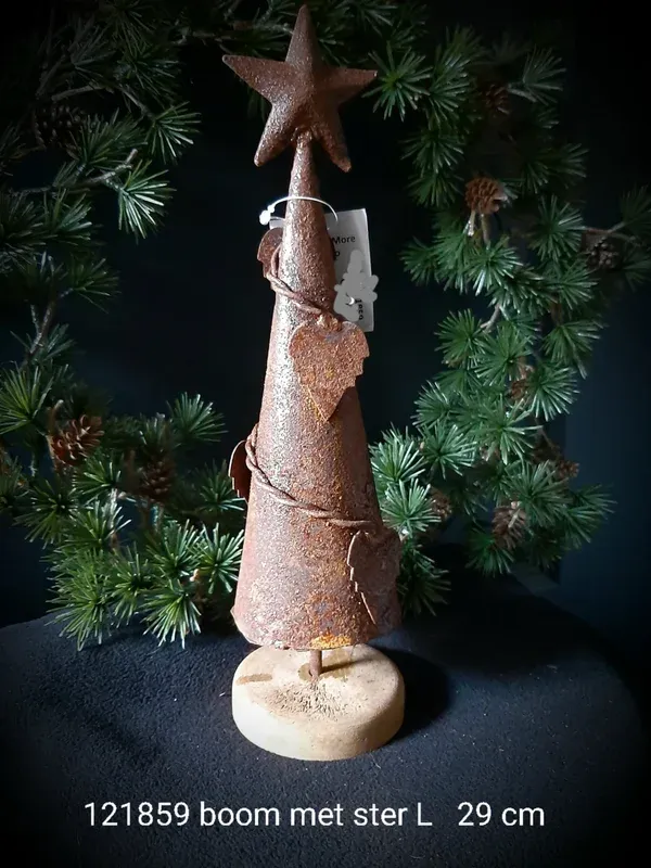 Roestboom met ster groot