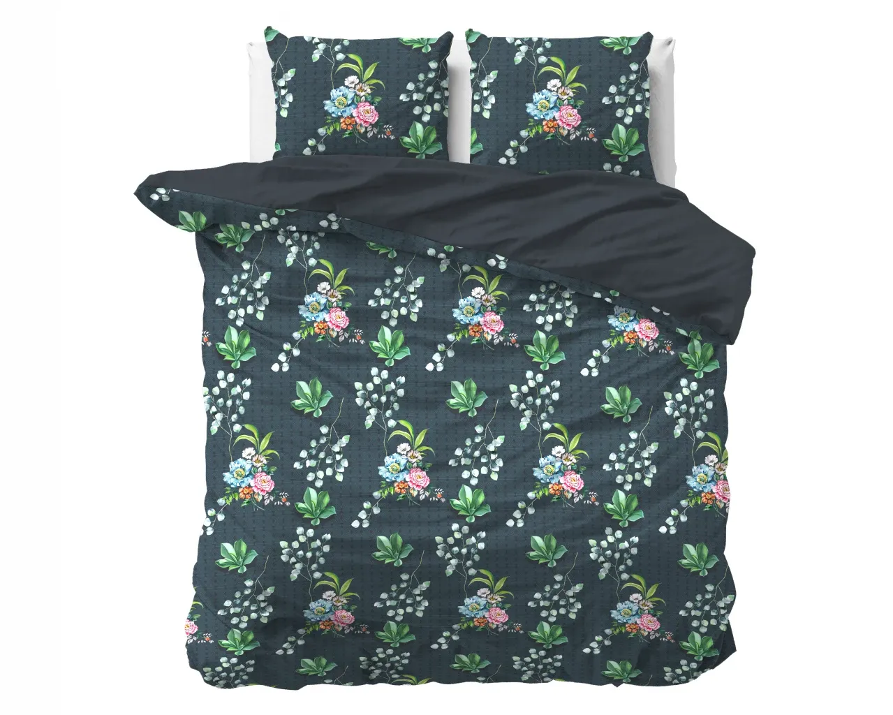 Dekbedovertrek bloemen 240x220