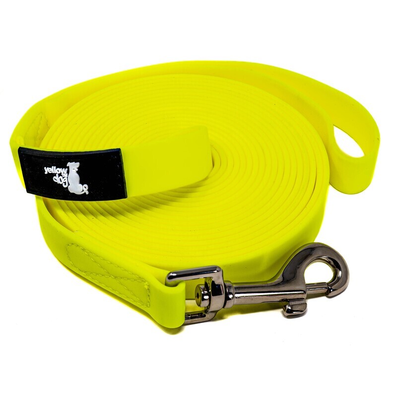 Yellow Dog UK™ BioThane training lead – 5 metres long with hand loop