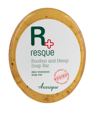Annique Resque Rooibos and Hemp Seed Soap Bar 125g Annique Resque Rooibos and Hemp Seed Soap Bar 125g
