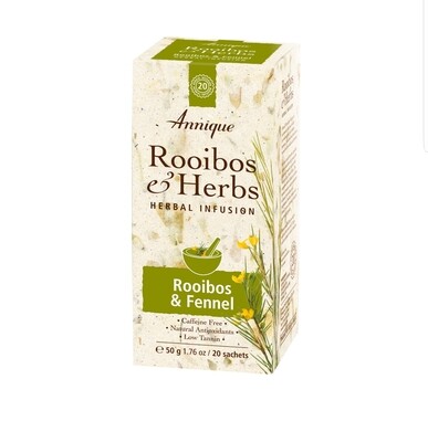 Annique Rooibos & Fennel Tea (Previously Metabolism Tea) 50g | 20 Bags Annique Rooibos & Fennel Tea (Previously Metabolism Tea) 50g | 20 Bags