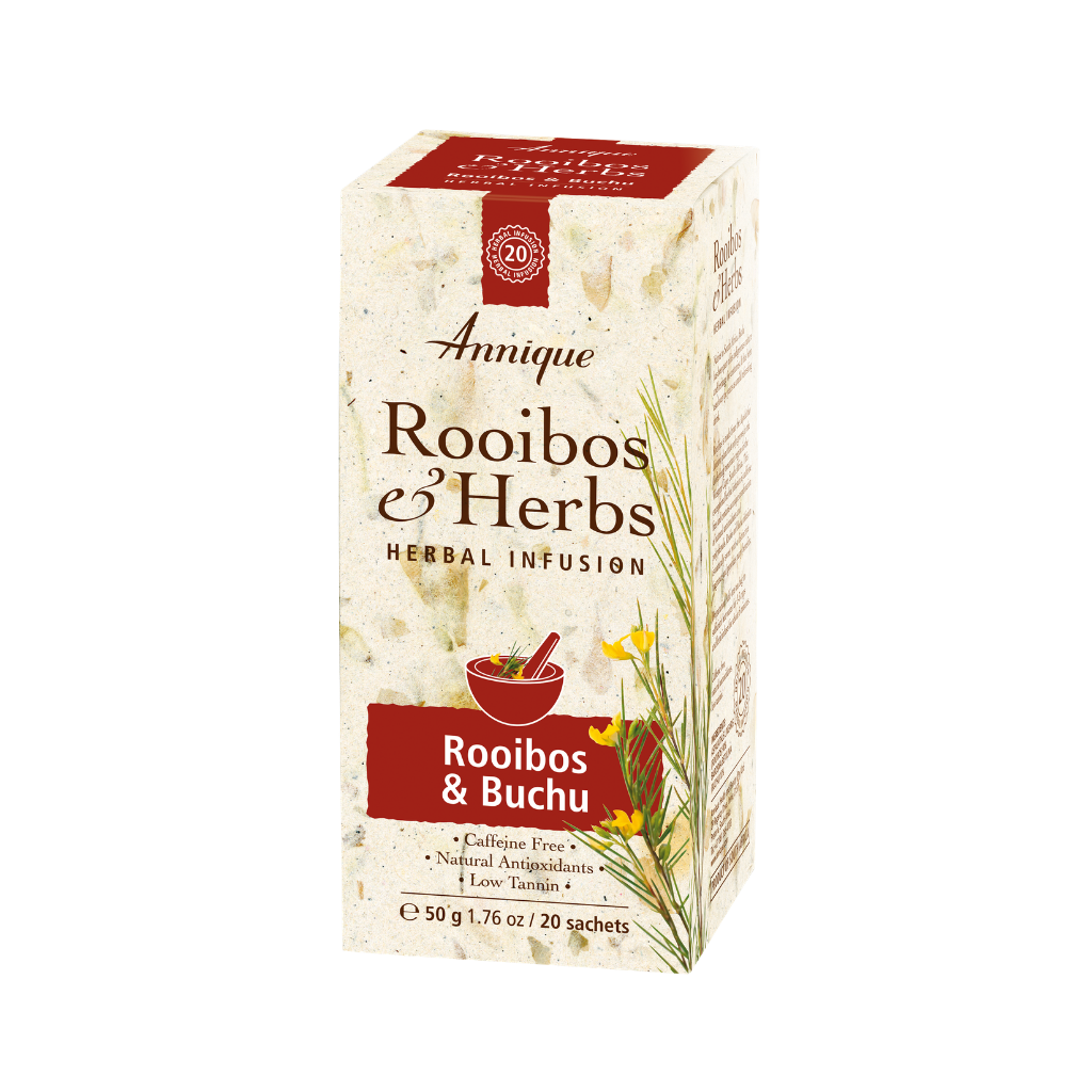Annique Rooibos and Buchu (Previously Bladder and Kidney with Mountain Buchu) Herbal Tea 50g | 20 Bags Annique Rooibos and Buchu (Previously Bladder and Kidney with Mountain Buchu) Herbal Tea 50g | 20 Bags