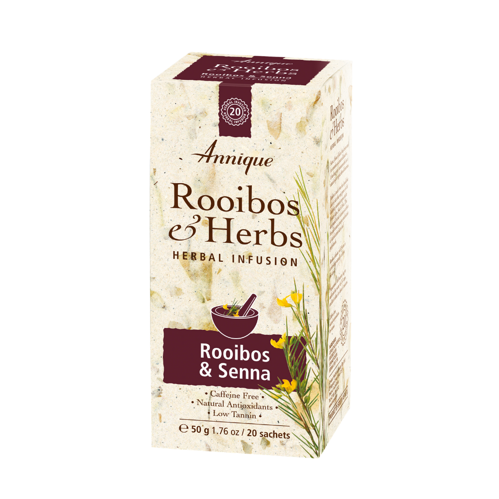 Annique Rooibos Senna Tea (Previously Colon Cleanse Tea with Sennae Folium) Herbal Tea 50g | 20 Bags Annique Rooibos Senna Tea (Previously Colon Cleanse Tea with Sennae Folium) Herbal Tea 50g | 20 Bags