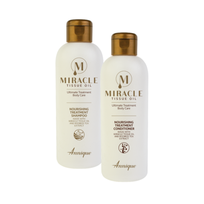 Both Annique Miracle Tissue Oil Nourishing Treatment Shampoo 250ml and Conditioner 250ml for R179 Both Annique Miracle Tissue Oil Nourishing Treatment Shampoo 250ml and Conditioner 250ml for R179