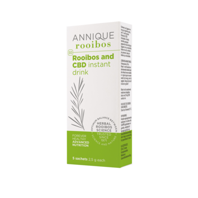 Annique CBD and Rooibos Instant Drink 12.5g (5 sachets of 2.5g)