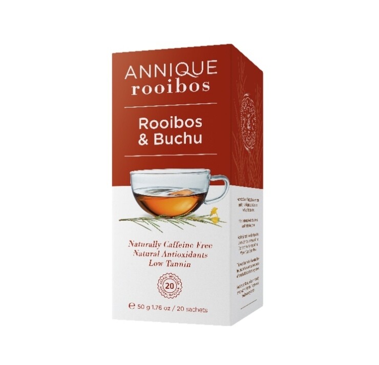 Annique Rooibos and Buchu (Previously Bladder and Kidney with Mountain Buchu) Herbal Tea 50g | 20 Bags