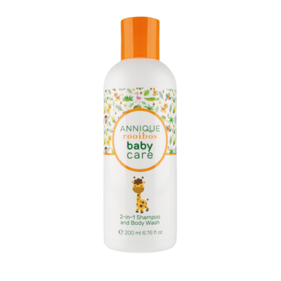 Annique Baby 2-in-1 Shampoo and Body Wash 200ml [ PARABEN-FREE ]