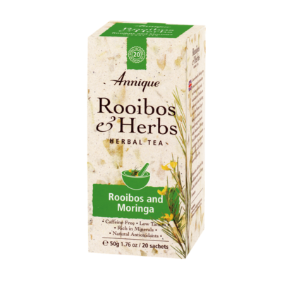 Annique Rooibos and Moringa Tea 50g | 20 Bags Annique Rooibos and Moringa Tea 50g | 20 Bags