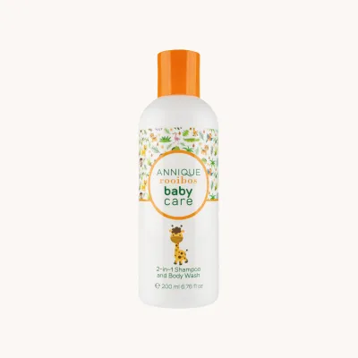 Annique Baby 2-in-1 Shampoo and Body Wash 200ml [ PARABEN-FREE ]