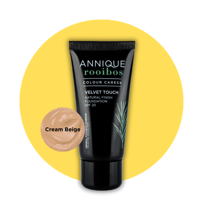 Annique Velvet Touch Natural Finish Foundation - Cream Beige