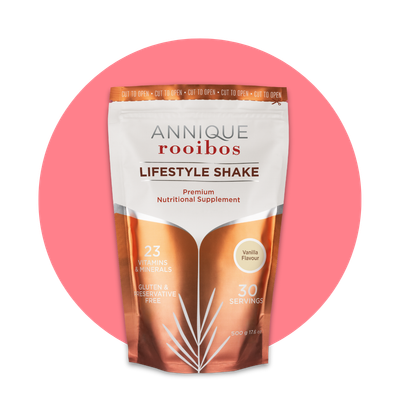 Annique Vanilla Premium Nutritional Lifestyle Shake 500g ( New Improved Taste &amp; Formula ) - 33 Servings per shake