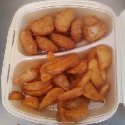 Nuggets + frites ou potatoes