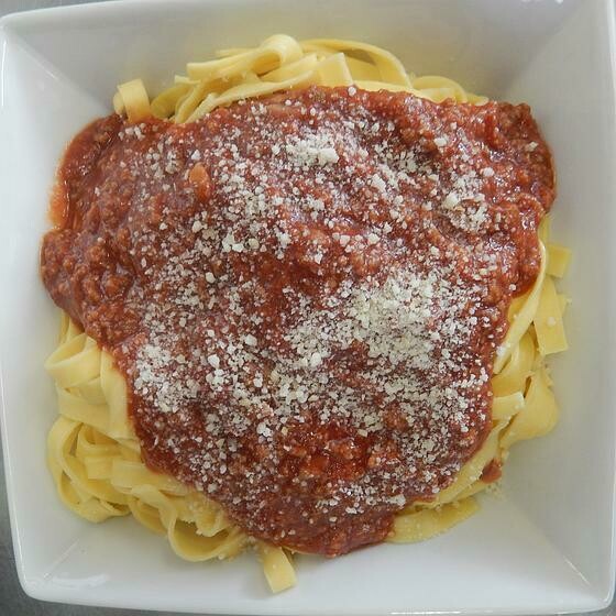 Pâtes bolognaise
