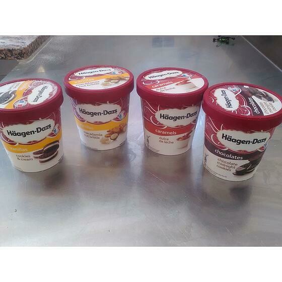 Glace Haägen-Dazs, pot de 500mL