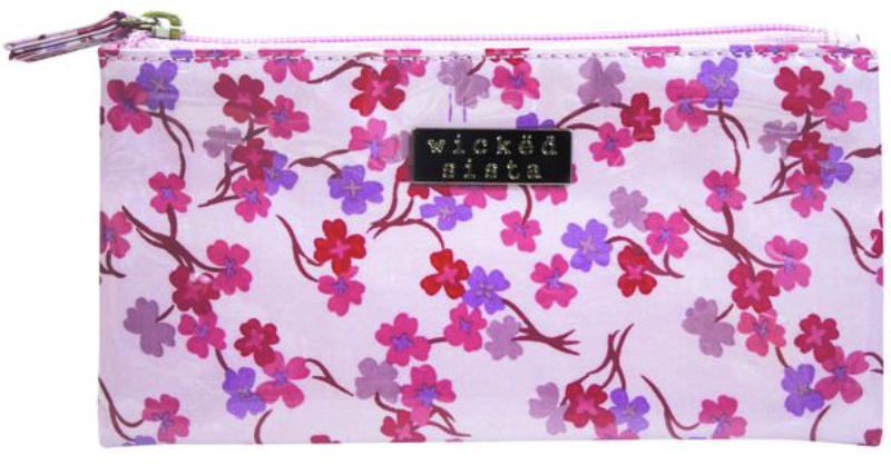 WS Spring Blossom Pretty In Pink Small Flat Purse