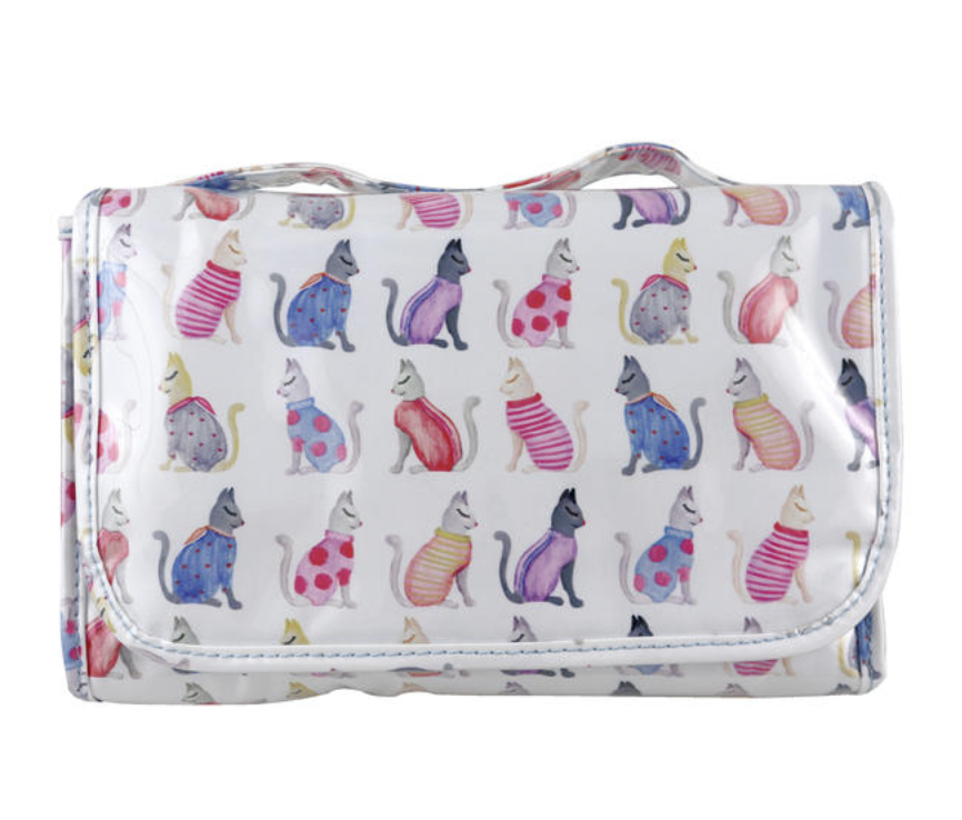 WS Cats By Cat Medium Tri-Fold Cos Bag