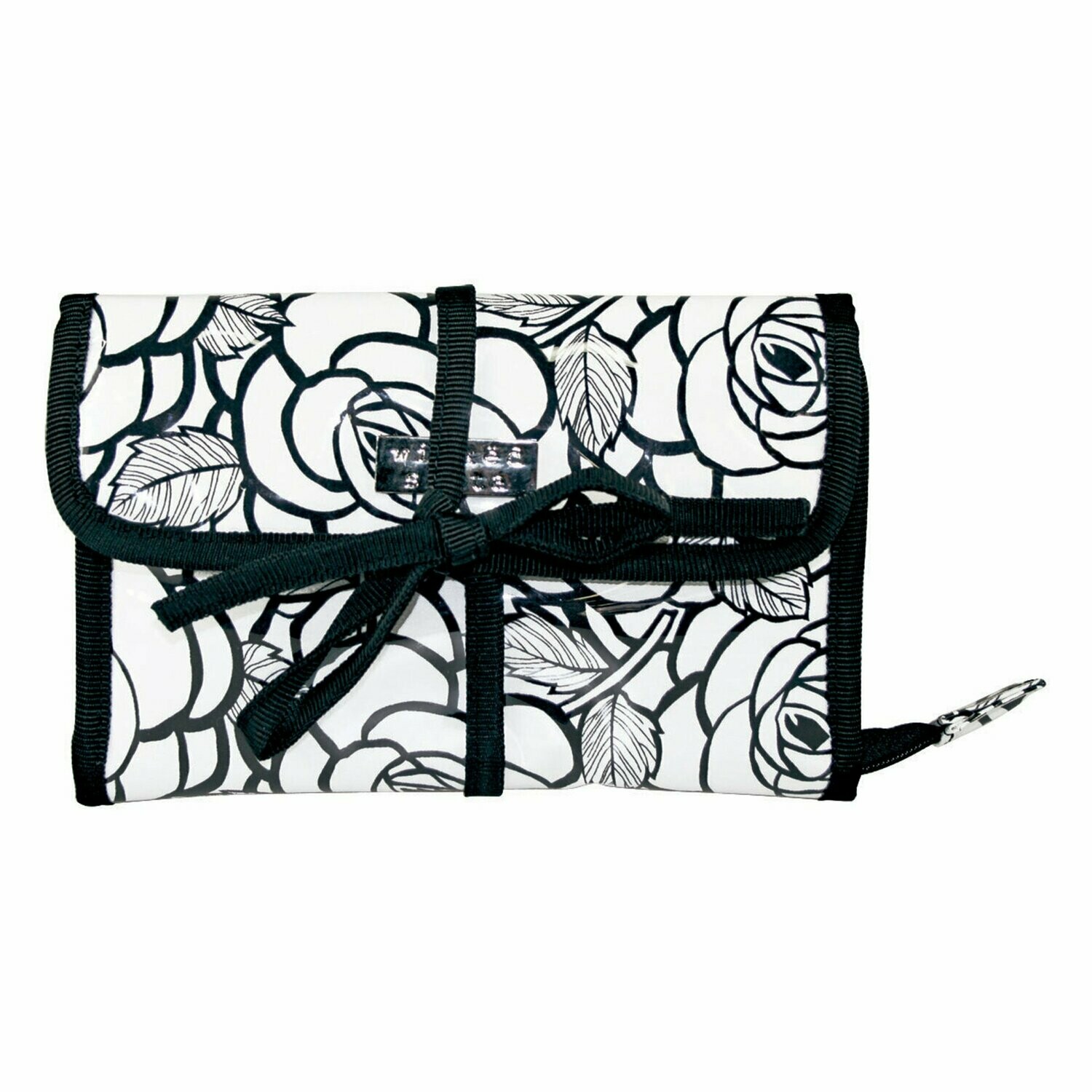 WS Fab Fl Black Jewellery Roll