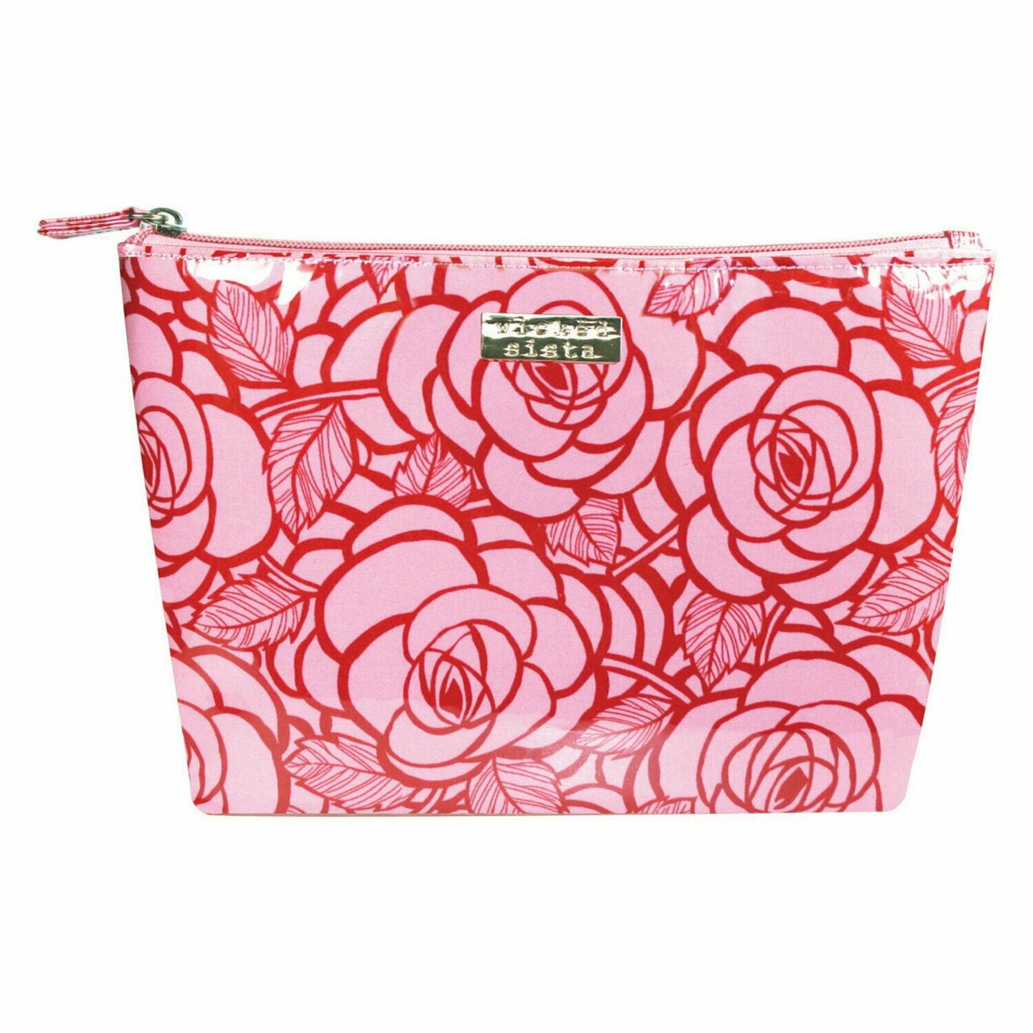 WS Fab Fl Pink Medium Soft A-Line Bag