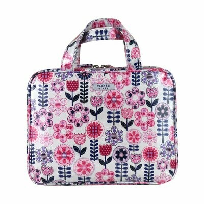 WS Creative Blooms Pink Large Hold All Cos Bag